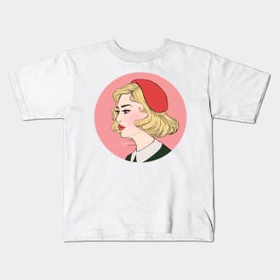 Carol - PINK Kids T-Shirt